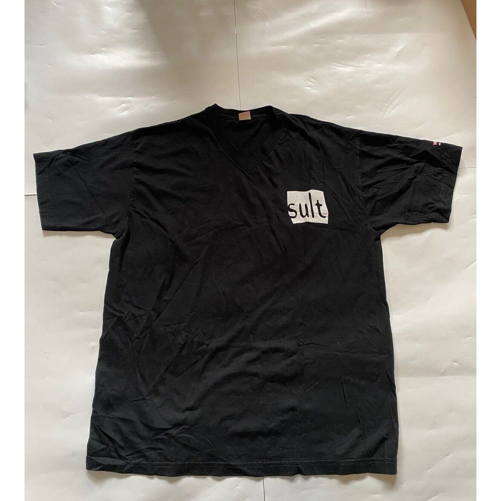 Levi's Men's‎ Standard Graphic Crew T-Shirt - Jet Black - Large Rare Sult V Neck